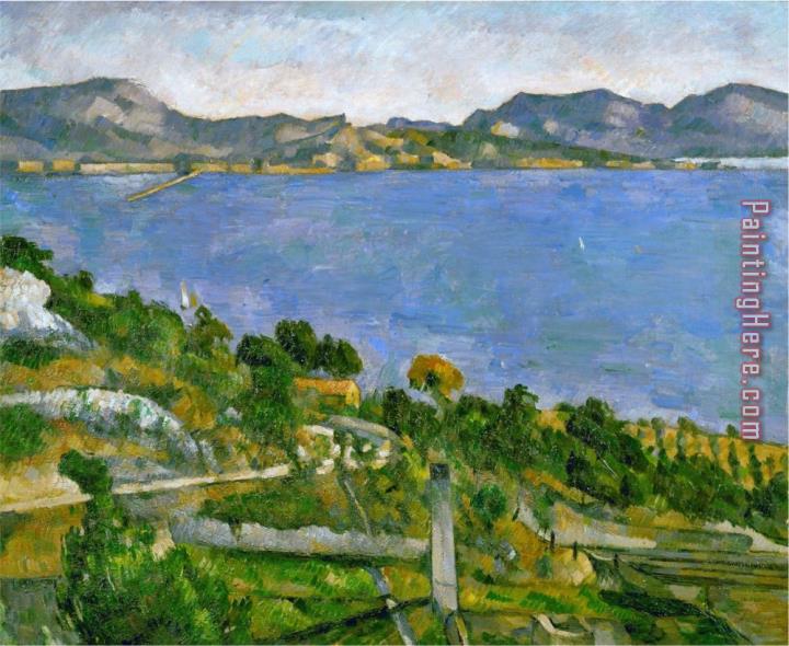 Paul Cezanne L Estaque on The Gulf of Marseille Circa 1878 1879
